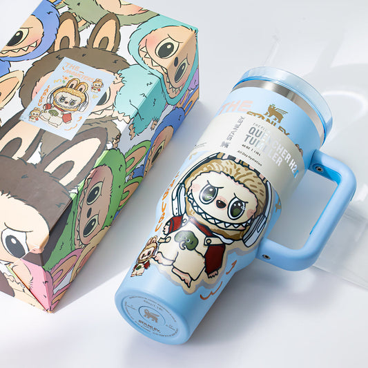 Stanley x Labubu Winter Blue Quencher H2O Tumbler [Limited Edition]